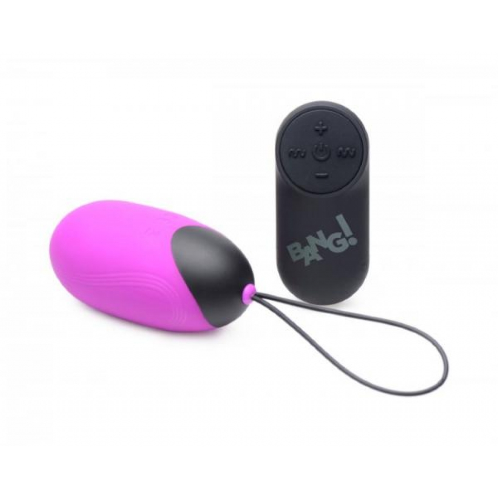 Bang! XL Vibrating Egg - Purple