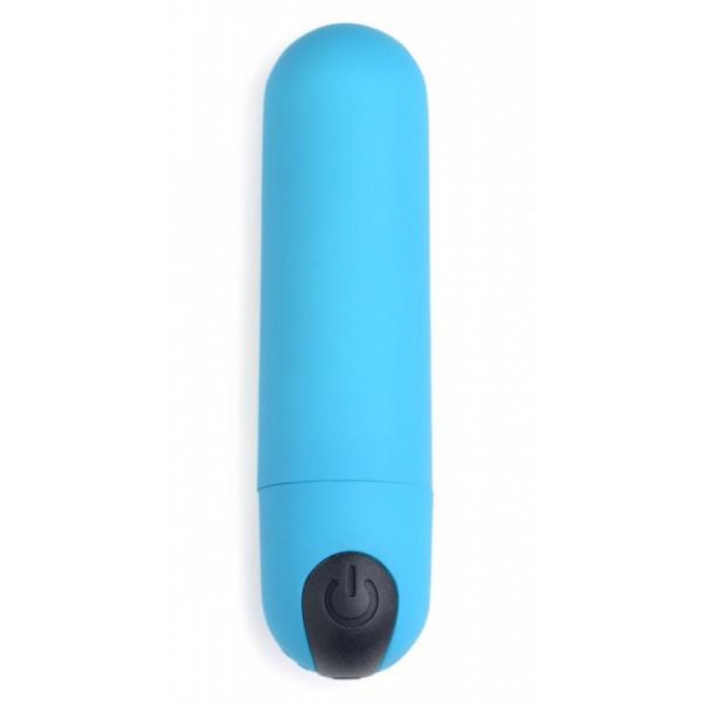 Bang! Vibrating Bullet with Remote Control - Blue