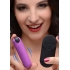 Bang! Vibrating Bullet with Remote Control - Purple