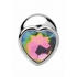 Booty Sparks Rainbow Prism Heart Anal Plug - Large