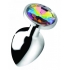 Booty Sparks Rainbow Prism Gem Anal Plug - Large