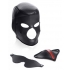 Master Series Scorpion Hood Blindfold & Face Mask - Neoprene Black