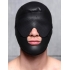 Master Series Scorpion Hood Blindfold & Face Mask - Neoprene Black