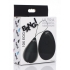 Bang! 10X Vibrating Silicone Egg with Remote - Black