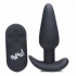 Bang! 21X Vibrating Silicone Butt Plug - Remote Control Bliss