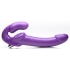 Strap U 7x Revolver Thick Vibrating Strapless Strap-On - Purple