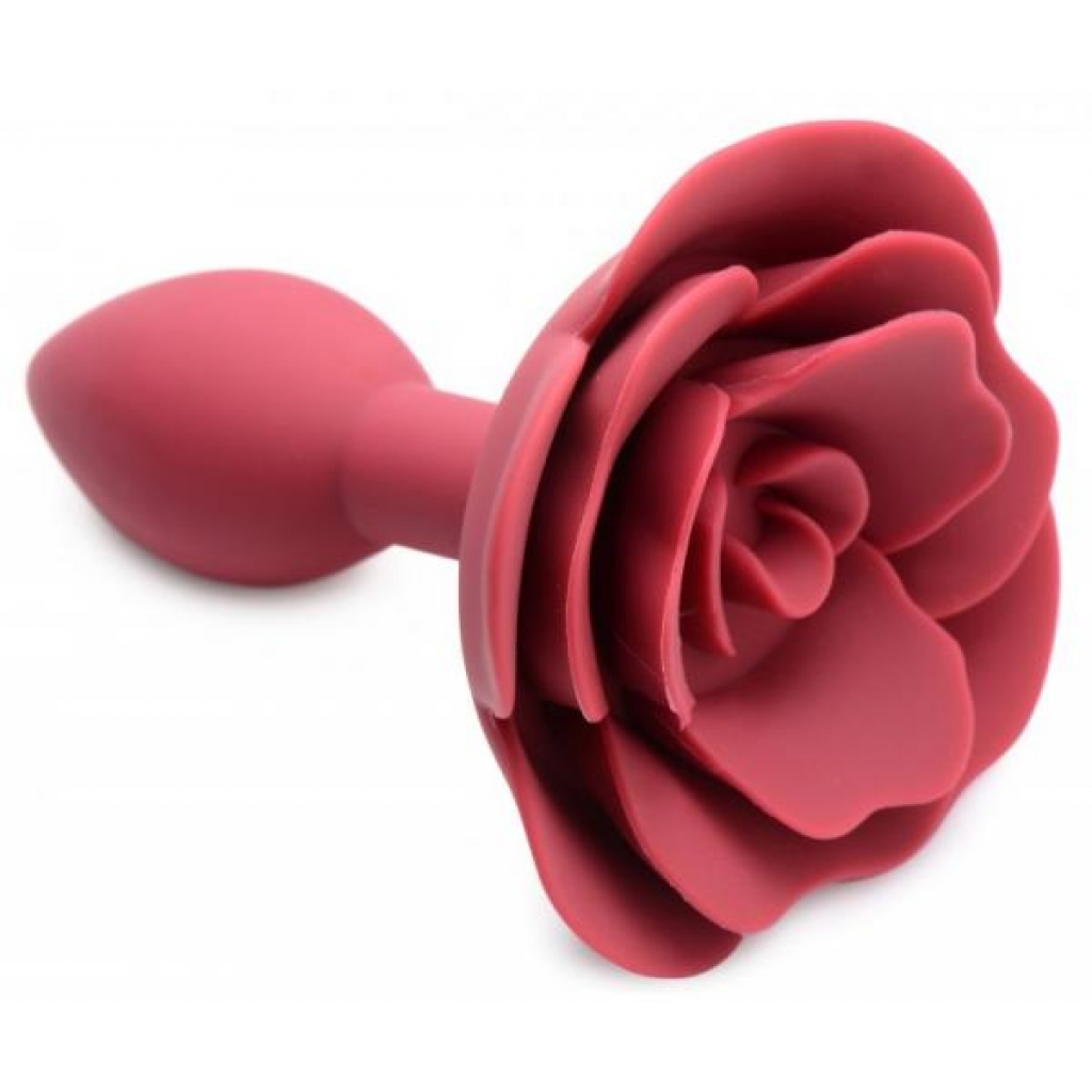 Master Series Booty Bloom Silicone Rose Anal Plug - Enchanted Pleasure