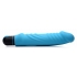 Bang! XL Bullet Vibrator with Ribbed Silicone Sleeve - Blue