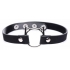 Master Series Kinky Kitty Ring Slim Choker: Black