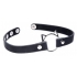 Master Series Kinky Kitty Ring Slim Choker: Black