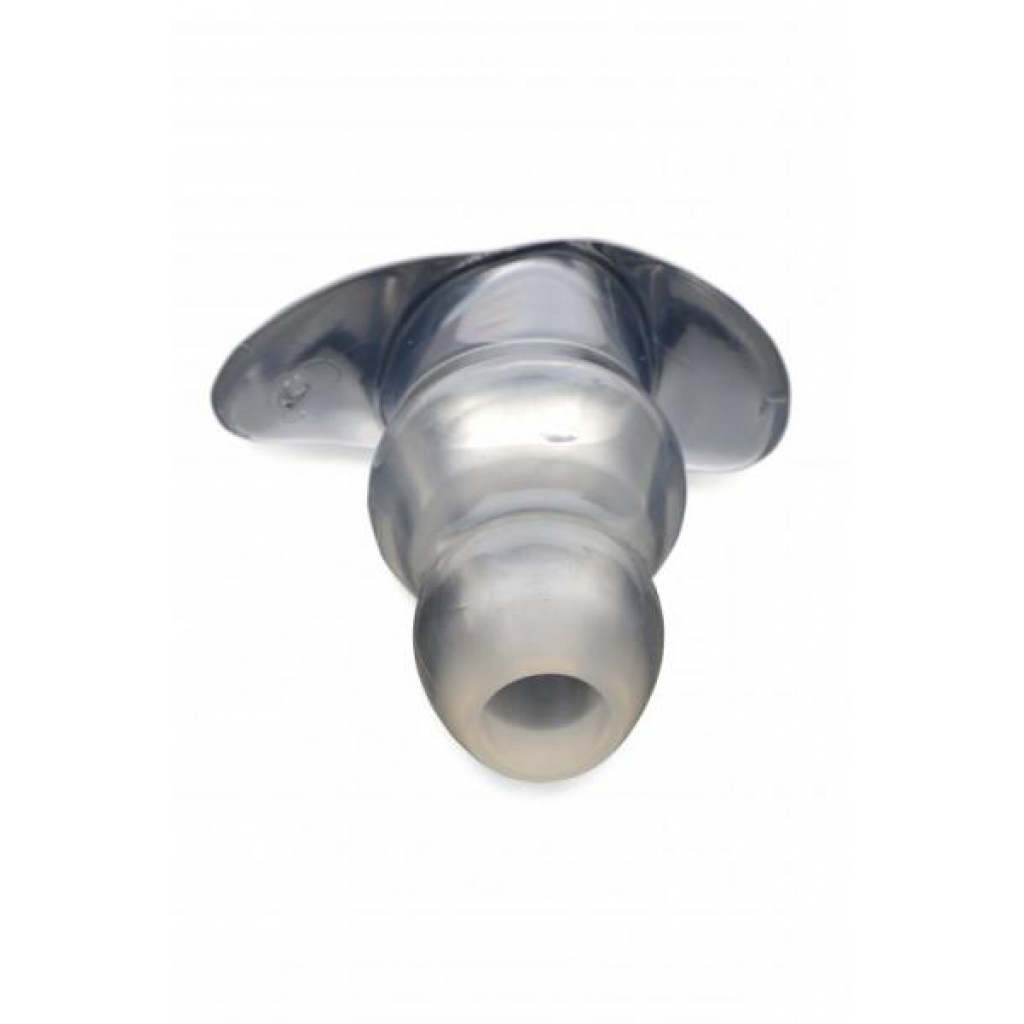 Master Series Clear View Hollow Anal Plug XL