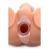 Master Series Clear View Hollow Anal Plug XL