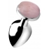 Premium Rose Quartz Gemstone Large Anal Plug