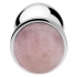 Premium Rose Quartz Gemstone Large Anal Plug