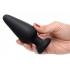 Booty Sparks Silicone Light-Up Anal Plug - Large Black