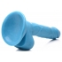 Pop 6.5in Dildo with Balls - Blue Teal