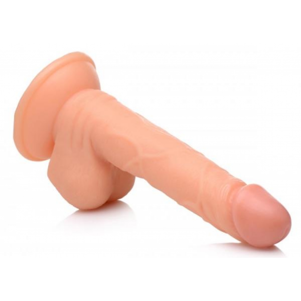 Pop 6.5-Inch Dildo with Balls - Light Nude