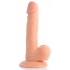 Pop 6.5-Inch Dildo with Balls - Light Nude