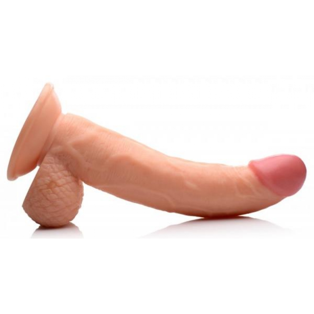 Pop 7.5-Inch Dildo with Balls - Light Nude