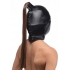 Strict Ponytail Bondage Hood - Black