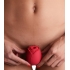 Inmi Bloomgasm Wild Rose Suction Clit Stimulator - Red