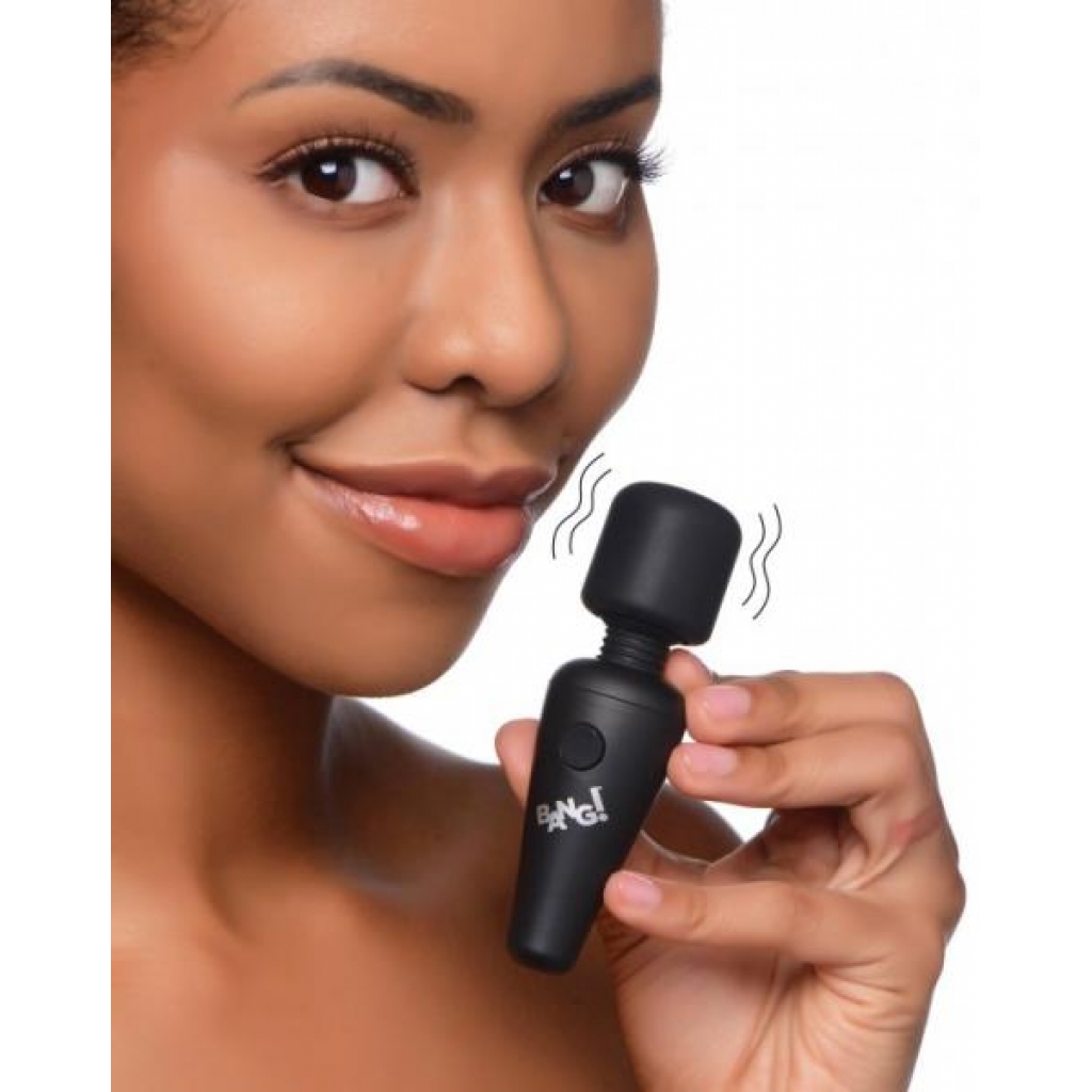 Bang! 10x Vibrating Mini Wand - Black