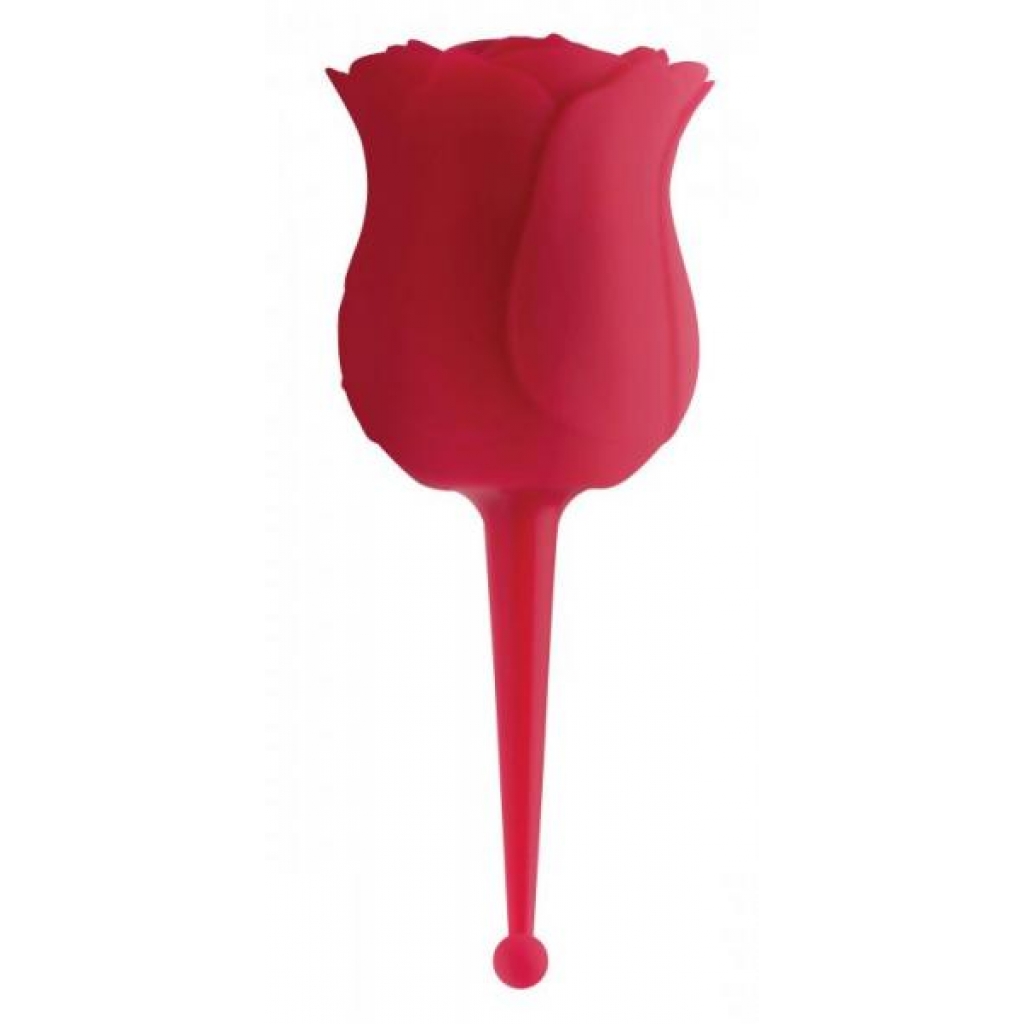 Bloomgasm The Rose Buzz Dual-Ended Air-stim - Rose Red