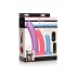 Strap U Triple Peg Dildo Set with Remote - Multi-Color