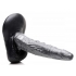 Creature Cocks The Gargoyle Rock Hard Dildo - Silver