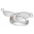 Master Series Custom Lockdown Chastity Cage - Clear