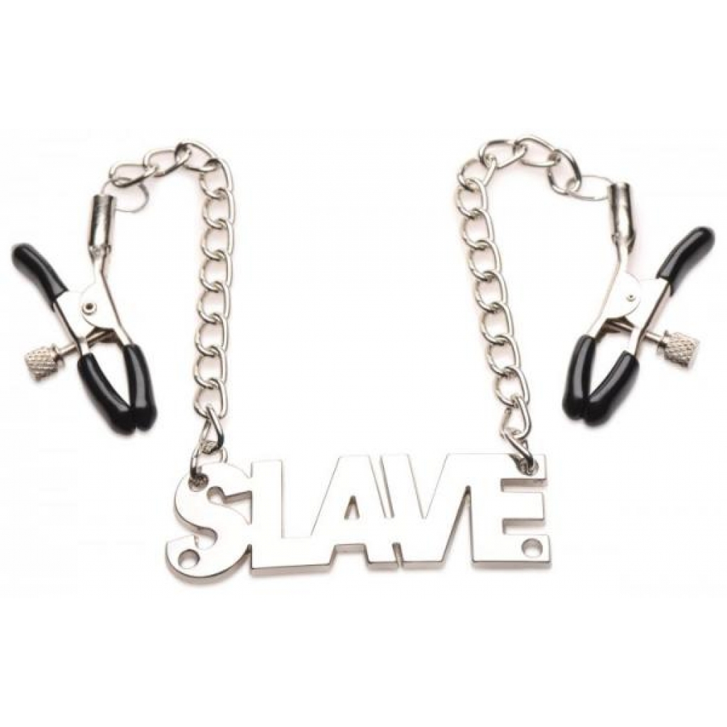 Master Series Enslaved Chain Nipple Clamps – Silver