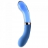 Prisms Vibra-glass 10x Bleu Dual Ended Glass G Spot Vibe - Blue