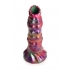 Creature Cocks Larva Silicone Ovipositor Dildo with Eggs - Multi-Color