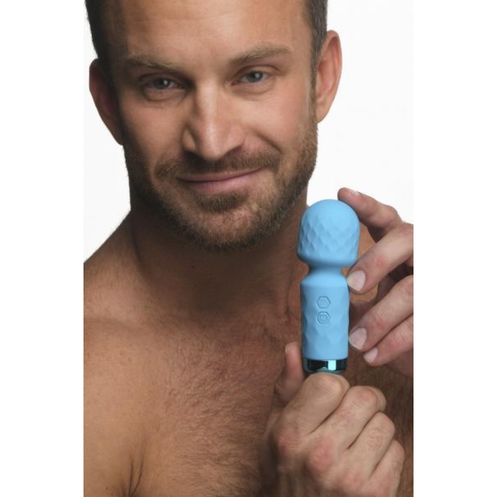 Bang! 10x Mini Silicone Wand - Blue