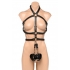 Strict Female Body Harness - S/M - Black