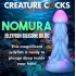 Creature Cocks Nomura Jellyfish Silicone Dildo - Unique Pink Delight