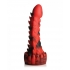 Creature Cocks Demon Rising Scaly Dragon Silicone Dildo - Red