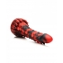 Creature Cocks Demon Rising Scaly Dragon Silicone Dildo - Red