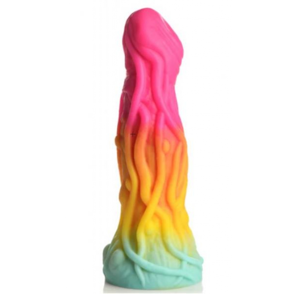 Creature Cocks Shape Shifter - Rainbow Silicone Dildo