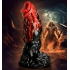 Creature Cocks Vulcan Silicone Dildo - Red