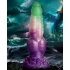 Creature Cocks Aqua Phoenix Silicone Dildo - Multi-Color