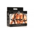 Master Series Elastic Chest Harness with Arm Bands - L/XL Gold