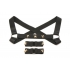 Master Series Elastic Chest Harness with Arm Bands - L/XL Gold