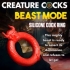 Creature Cocks Beast Mode: Premium Red Cock Ring for Enhanced Stimulation