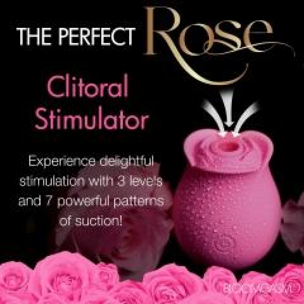 Bloomgasm The Perfect Rose Clit Stimulator - Pink