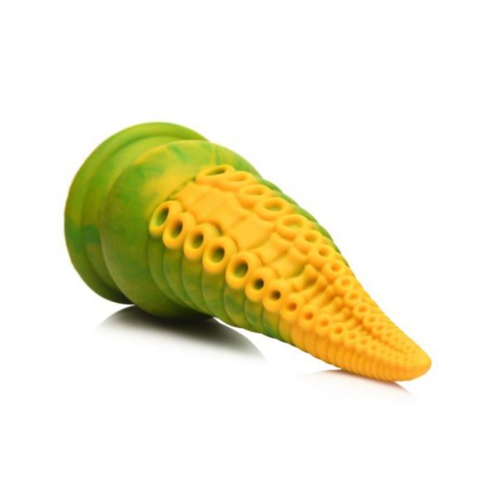 Creature Cocks Monstropus 2.0 - Vibrating Tentacle Silicone Dildo - Yellow