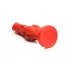 Creature Cocks Fire Hound Silicone Dildo - Medium Red