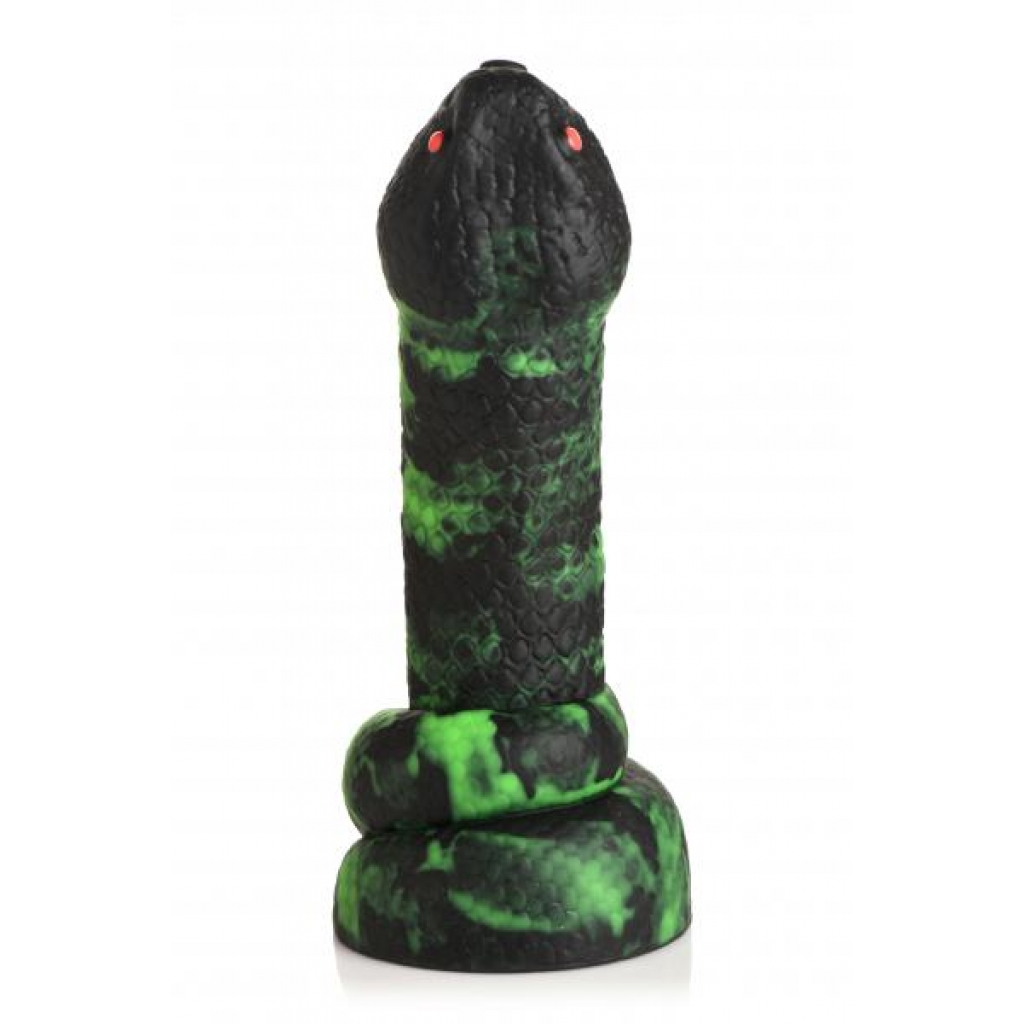 Creature Cocks Python Silicone Dildo - Green