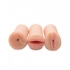 Jesse Jane Three Way Stroker Set - Beige