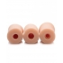 Jesse Jane Three Way Stroker Set - Beige